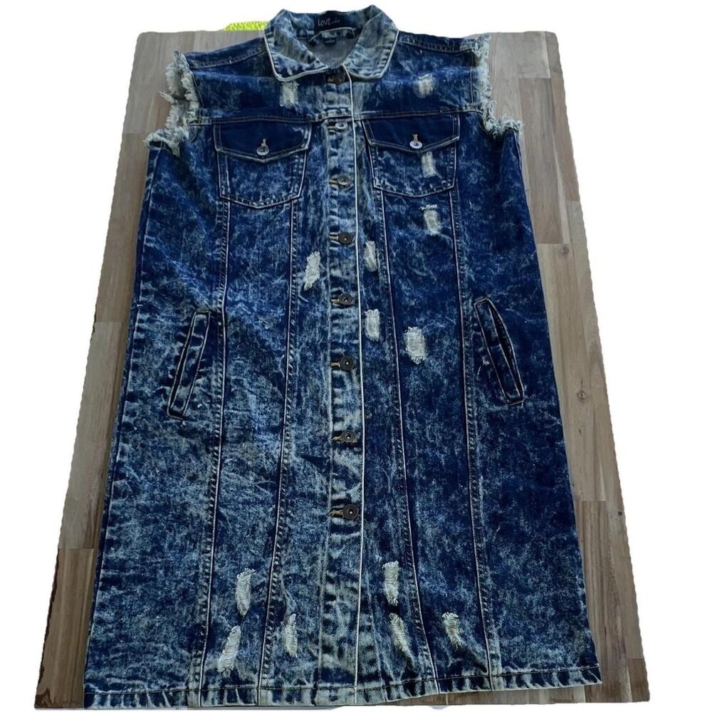 Unbranded Women's Blue Gilet